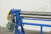 zwijarka do blachy z napędem elektrycznym ZW-2000/0.6 - zdjęcie 3